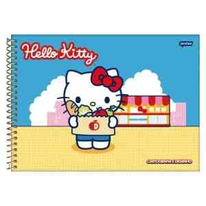 CADERNO DESENHO/CARTOGRAFIA HELLO KITY C.D.